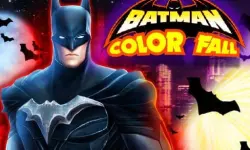 Batman Color Fall Puzzle Game image