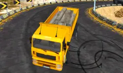 Long Trailer Truck Cargo Truck Simulator Game image