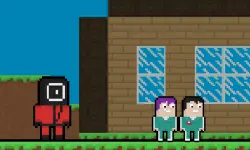 Squid Escape But Blockworld image