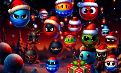 Christmas Rush : Red and Friend Balls image