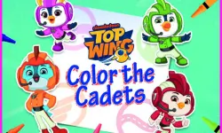Top Wing: Color the Cadets image