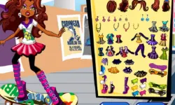 Clawdeen skates image