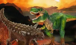 Dinosaurs Fight Jigsaw image