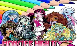 Coloring Book for Monster High image