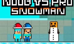 Noob vs Pro Snowman image