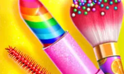 Candy Makeup And Fashion Girl image