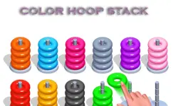 Color Hoop Stack - Sort Puzzle image