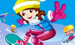 Snowboarder Girl image