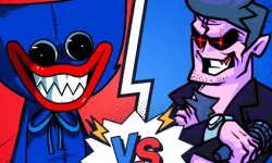 Poppy vs Friday Fight FNF image