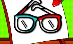 Easy Kids Coloring Glasses image