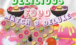 Delicious Food Match 3 Deluxes image