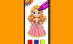 BTS Princess Coloring Book image