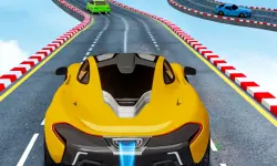 Crazy Car Impossible Sky Tracks image