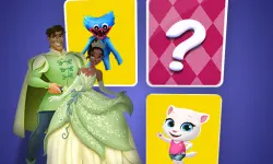 The Princess and the Frog Memory Card Match image