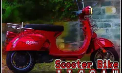 Scooter Bike Jigsaw image
