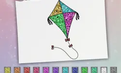 Glitter Toys Coloring Book image