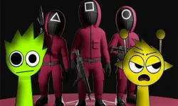 Squid Game Sprunki FNF Battle image