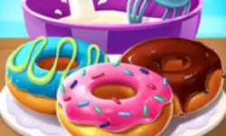 Donuts Cooking Challenge Game image