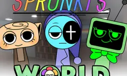 Sprunki s WORLD All MOD image