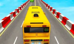 Crazy White Prado Driving image