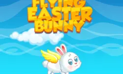 Flying Easter Bunny image