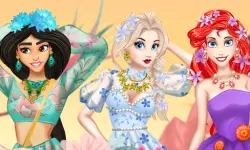 Floral Outfit For The Princess image