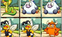 Animals Memo Match image