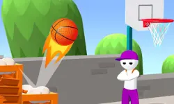 The ball bounces image