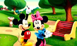 Mickeys Club House Jigsaw image
