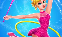Gymnastic SuperStar Girls Dress Up image