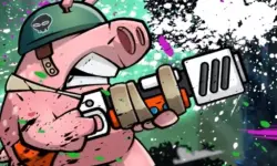 Piggy soldier super adventure image