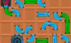 Connect the Pipes 2d image