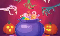 Cute Halloween Monsters Memory image