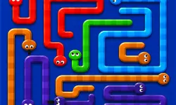 Snake Out Puzzle Game image