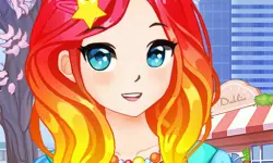 Anime Kawaii School Girls Dress Up image