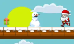 Running Santa image
