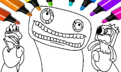 Garten of Banban Coloring Games image