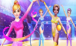 Gymnastics Dress Up Game image