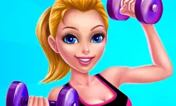 Fitness Girls Dress Up Game image