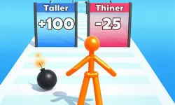 Tall Man Runner Game image