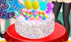 Baby Taylor Confetti Cake image