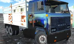 OffRoad Truck In The Rain image