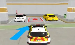 Real Car Parking Basement Driving School Simulator image