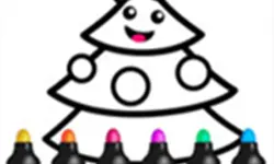Drawing Christmas For Kids - Draw & Color image
