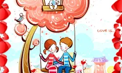 Loving Couple Jigsaw image