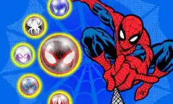 Spiderman Bubble Shoot Puzzle image