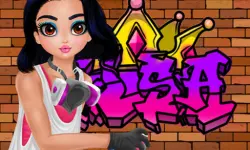 Princess Cool Graffiti image