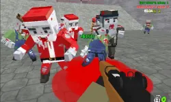 Pixel Wars Apocalypse Zombie blocky combat image