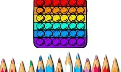 Pop It Coloring Book image