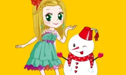 A Princess And A Snowman image